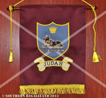 Royal Arch Tribal Banner / Ensign - Judah - Click Image to Close